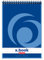 Herlitz 110536 Spiralnotizblock, A5 kariert, 50 Blatt
