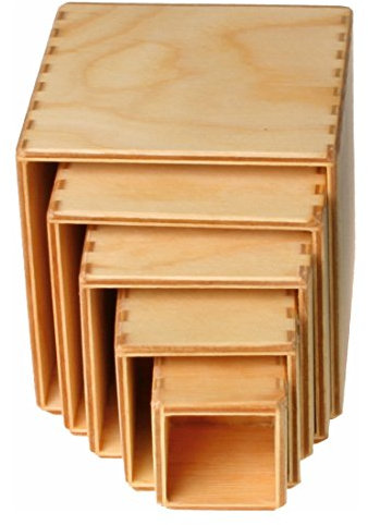Grimms Spiel Und Holz Design Grimms Kleiner Kistensatz natur