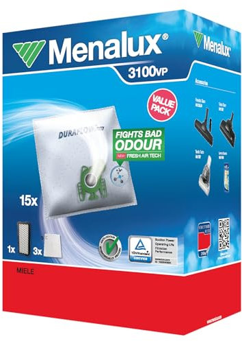 Menalux 9001668095 Staubbeutel, Kunststoff, Sonstige