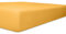 Kneer 2501407 Easy-Stretch Spannbetttuch Qualität 25, Größe 140/200-160/220 cm, gelb
