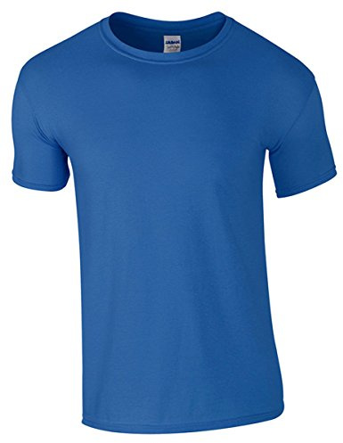 Gildan Mens Short Sleeve Soft-Style™ T-Shirt (XL) (Royal)
