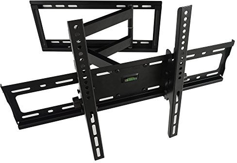 NEMAXX® MK07 TV Wandhalterung für 32–55 Zoll (81–140 cm) Fernseher & Monitore, schwenkbar, neigbar & ausziehbar, VESA 100x100 bis 600x400 mm, bis 35 kg, mit Wasserwaage