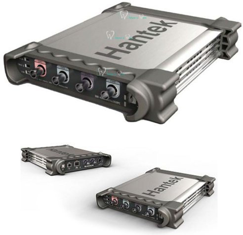 Hantek® 4 en 1 DSO3064A - Osciloscopio digital para diagnóstico automotor, USB basado en PC, forma de onda arbitraria, análisis del espectro generador, contador de frecuencia, 4 canales, 200 msa/s, ancho de banda de 60 mhz CE