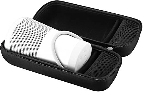 Bolsa de Viaje ProCase para Bose SoundLink Revolve + Plus Altavoz - A Prueba de Golpes, Compatible Con Cargador de Pared y Cable USB - Negro