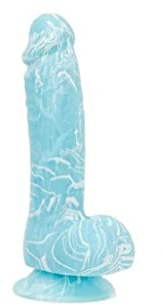 Addiction - Lukas Glow In The Dark Dildo - 19 cm, E31771, Mehrfarbig