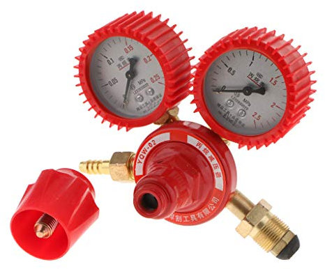 B Baosity Jauges De Pression De Régulateur D'acétylène De Propane De Soudure De Gaz pour La Coupe - Jauges de Propane