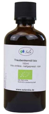 Sala Traubenkernöl kaltgepresst BIO 100 ml Glasflasche
