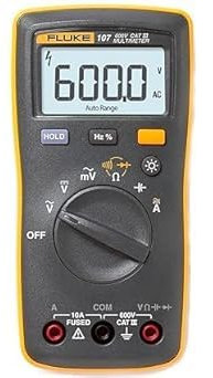 Multimetro digitale palmare Fluke 107 per laboratori, industrie, istituti di istruzione Modello: 107