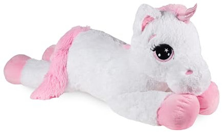 Unicorno Peluche Gigante 120cm per Festa Compleanno Bambina - Giocattolo