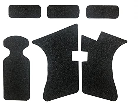 DONGKER Gun Grip Wrap Band, Non-Slip Rubber Gun Grip Wrap Tape für G 17/20/21/22/32,19/23/25/32/3,26/27/33 9mm Pistolenzubehör