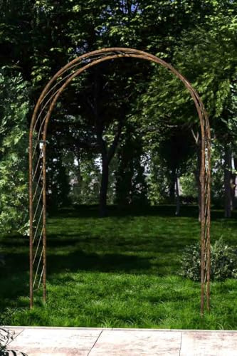Rosenbogen Metall Lissabon 175cm, Rost