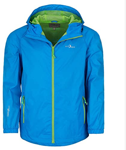 Blue Wave Herren Funktionsjacke Fabian - Outdoor-Jacke Regenjacke Wander- und Fahrradjacke in Royalblau Größe XXL