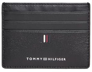 Tommy Hilfiger TH Central CC Holder AM0AM11858, Portefeuilles Homme, Noir (Black), OS