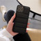 HANASE Daunenjacke Handyhülle für iPhone 14 13 Pro 12 11 Pro XS Max XR 7 8 Plus Luxus Puffer North Schwarz Weiche stoßfeste Abdeckung, Schwarz 2, für iPhone 13 Pro