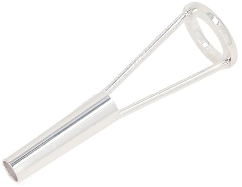 Trompette Trombone Lip Muscle Builder Trainer, Appareil de Musculation avec Finition Plaquée Argent, Exercice D'Endurance Musculaire des Lèvres