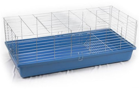 ZooPaul XXL Hasenkäfig 120cm Hasen Kleintieren Nagerkäfig Stall Meerschweinchen