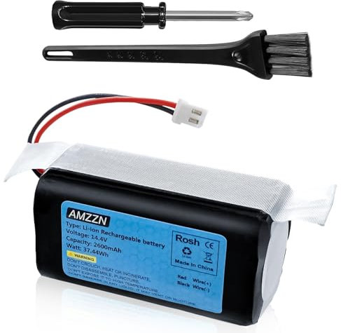 AMZZN RVBAT850 14.4V 2600mAh Li-ion Ersatz Akku für Shark ION Robot R71 R85 RV761 RV1000S RV700-N RV720-N RV725-N RV850 RV850C RV1101ARUS Staubsauger
