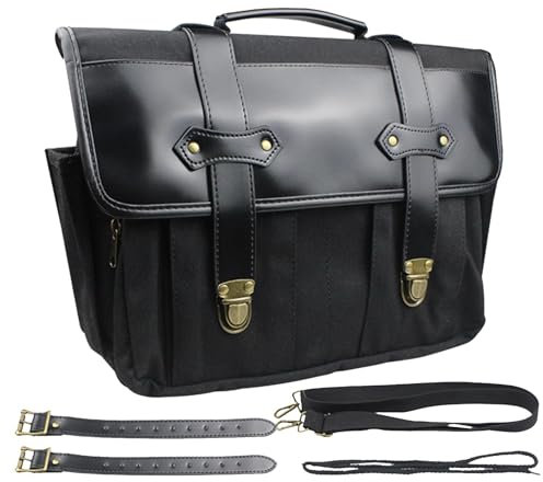 Borsa Laterale per Moto - Resistente all'Acqua, per Riporre e Bagagli | Borsa da Sella per Motore Vintage