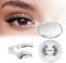 QUEWEL Magnetic-Eyelashes with Applicator Natural Look, 1 Pair Reusable Magnetic Lashes, No Glue Needed Eyelashes Magnetic, Easy to Wear and Remove with Instructions(Magnetic Eyelash Kit Style H)