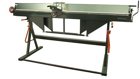 SPICHALA Exzenter-Abkantbank 2100 mm Typ 5 | Profi Rollen-Blechschere
