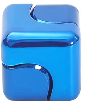 Infinity Fidget Würfel 2-in-1-Z appelspielzeugs für Kinder und Erwachsene Magnetischer Metall Stressabbau Cube für Fokus und Entspannung