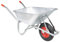 Vetnasa Carriola 90 L 150 kg in Acciaio Zincato e Plastica, Prato e Giardino (13KG)