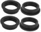 Happyyami 4pièces Joints Toriques De Remplacement pour Pompe De Piscine Gaskets Caoutchouc pour Filtre De Piscine Accessoires De Pompe à Eau pour Entretien