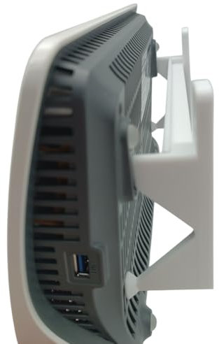 Wandhalterung für Fritzbox 7590 AX 7590 7690 Fritz Box 7590 AX | Halterung - dreiteilig inkl. Befestigungsmaterial Schrauben und Dübe (2)