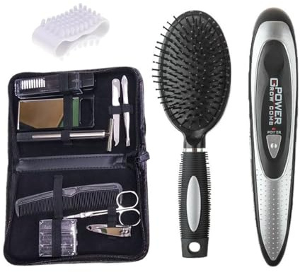 Kopfpinsel für das Haarwachstum, Massagebürste für den Kopf - entspannende multifunktionale Peeling-Bürste, elektrisches Kopfmassagegerät für die Reinigung