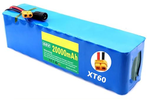 Batteria Per Bicicletta Elettrica 48V 20Ah Batteria Per Scooter Elettrico 13S3P Con Caricabatteria Batterie Per Bici Elettrica Mountain Bike Elettrica XT60 plug,48V 20Ah