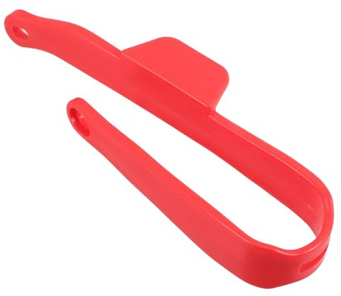 TOGEVAL Motorcycle Chain Slider Protector Red U-shaped Swing Arm Guard Cover for Dirt Bikes Rear Fork Frame Protection Accessory