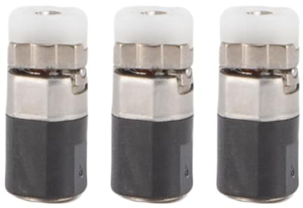 Jenngaoo Repuesto de Eje Bisagra para 3DS Consola, 3 Piezas de Eje y Cilindro de Metal y Plástico, Compatible con 3DS XL LL, Reparación de Bisagras, Reemplazo Duradero par