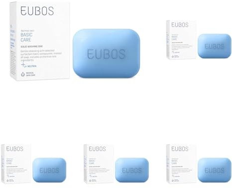 Eubos Blau Solid, 125 g (Packung mit 5)