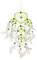 45cm x 9cm Neon Grün Dreamcatcher Herz Traumfänger Weiße Federn Dreams