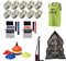 RAM Rugby Starter Bundle – Kugeln, Tags, Kegel, Lätzchen, Pumpe, Tasche – Erhältlich In Drei Größen – Senior, Jugend, Junior