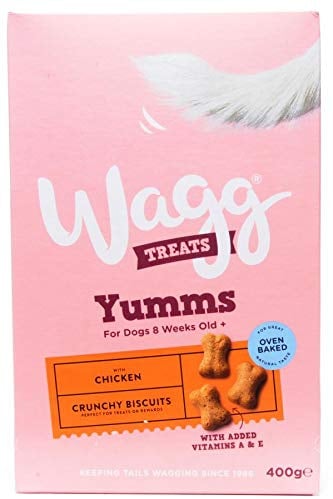 Wagg Dog Food (Yumms With Chicken 2 x 400g)