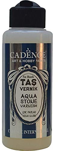CADENCE Aqua Stone Varnish High Gloss 120ml - Arts-Crafts, Hobby-Paints, Aqua-Stone, Varnish