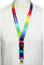 Rolseley Geschenkartikel Schlüsselband bedruckt mit Ihrem dein wunschtext eigenen Schriftzug lanyards schlüsselband metallischer/silberner Text