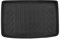 SCOUTT | Bandeja para maletero compatible con Captur 2013-2019, con borde alto, alfombrilla protectora para maletero, estriada, enrollable