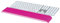 Leitz Ergo WOW Adjustable Keyboard Wrist Rest, Two Height Settings, Pink/White, 65230023