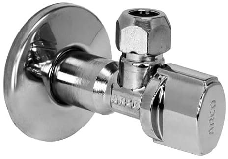 ARCO Robinet d'arrêt 1/4 de tour pour lavabo 1/2M x 3/8 - CU10 - Vanne et robinet de canalisation