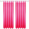 Bestgoodies Gardine mit Schlaufen 140x145 cm (Breite x Länge) in Pink, blickdichter Vorhang, Schlaufenvorhang in vielen Variationen