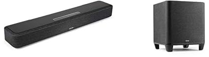 Denon Home Sound Bar 550 Heimkino Soundbar mit Dolby Atmos und kabellosem Home Subwoofer