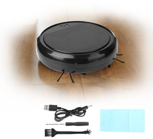Robot Vacuum Cleaner, Intelligent Ultraviolet Light Sweeping Robot Vacuum Cleaner, Strong Suction, Quiet, Self-Charging Robotic Vacuum Cleaner(black), intelligent sweeper sweeping robot vacuum cl