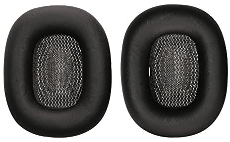 kwmobile 2X Ohrpolster kompatibel mit Apple AirPods Max Polster - Kopfhörer Polster aus Kunstleder für Over Ear Headphones