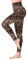 SINOPHANT Leggings Damen High Waist - Blickdicht Leggins mit Bauchkontrolle für Sport Yoga Gym(1 Leopard,L-XL)