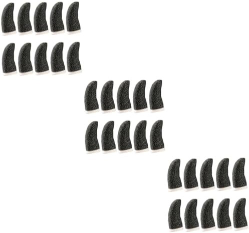UPKOCH 3er-sets Game-daumenmanschetten Für Handyspiele Reduziert Schweißgriff Und Verbessert Die Berührungsempfindlichkeit 10 Stück * 3