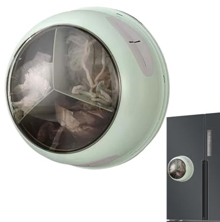 Support mural pour sac poubelle | Distributeur de sacs poubelle mural pour cuisine, sacs d'épicerie ménagers, conteneur de films étirables pour toilettes, garage, salle de bain