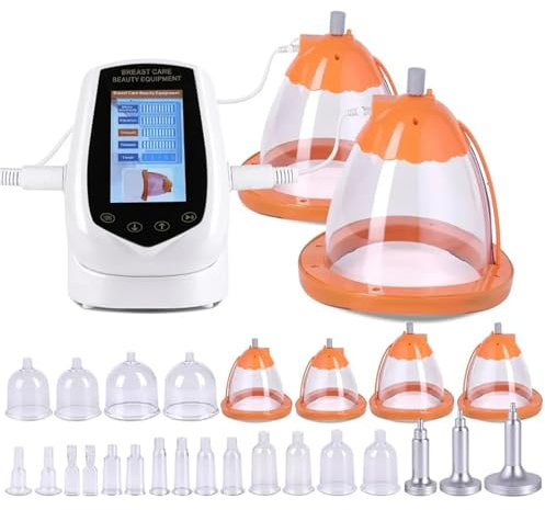 JIEXUHDE Coppettazione Elettrica Anticellulite, Dispositivo di Coppettazione Intelligente, Macchina per La Terapia del Vuoto, Set di Coppettazione Elettrica con Dispositivo di Ventosa