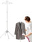 160x47cm Supporto A Vapore Telescopico Pieghevole, Appendiabiti Da Stiro Portatile, Appendiabiti Da Stiro Da Appendere Verticale Supporto, Appendiabiti Per Piastra A Vapore